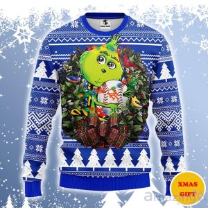 New York Mets Grinch Hug Ugly Sweater Gift For Christmas Product Photo 1
