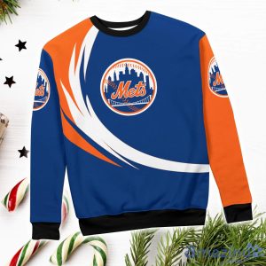 New York Mets Simple Vintage 3D Sweater Christmas Gift For Fans Product Photo 3
