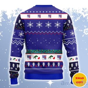 New York Rangers 12 Grinch Xmas Day Ugly Sweater Gift For Christmas Product Photo 2