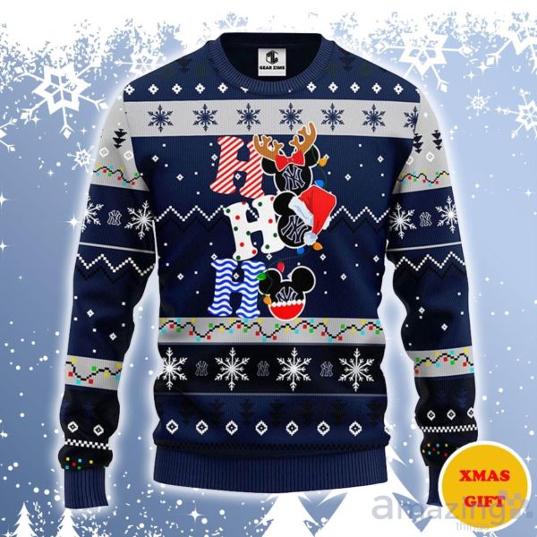 Green Bay Packers HoHoHo Mickey Christmas Ugly Sweater