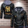 New York Yankees Leather Jacket For Fans