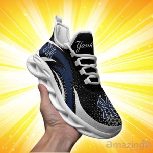 New York Yankees Triangle Abstract Pattern Limited Edition Christmas Max Soul Shoes image New York Yankees Triangle Abstract Pattern Limited Edition Christmas Max Soul Shoes Product Photo 2
