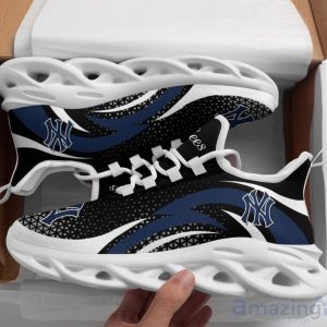 New York Yankees Triangle Abstract Pattern Limited Edition Christmas Max Soul Shoes Product Photo 1