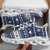 New York Yankees X-Max Patterns  Limited Edition Christmas Max Soul Shoes