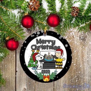 Newcastle United Ceramic Ornament Snoopy Christmas Special Gift Product Photo 1