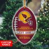 NFL Arizona Cardinals Custom Name Christmas Ornament