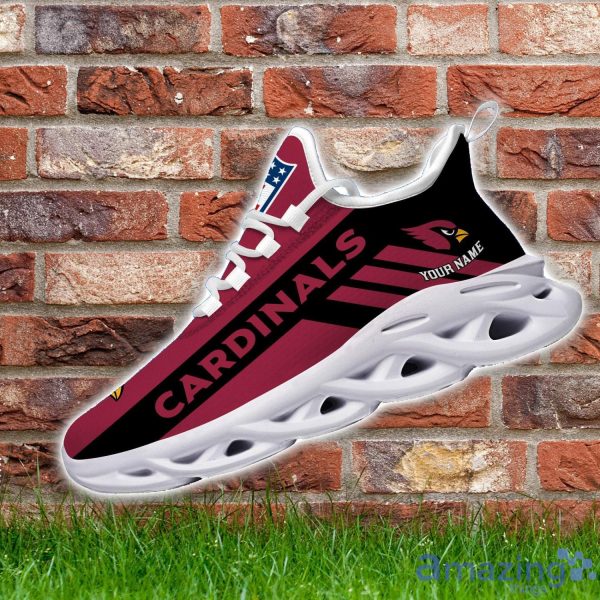 Custom Name Arizona Cardinals Pink All Over Printed Max Soul Shoes For Fans  Gift Men And Women New Sports Sneakers - Freedomdesign