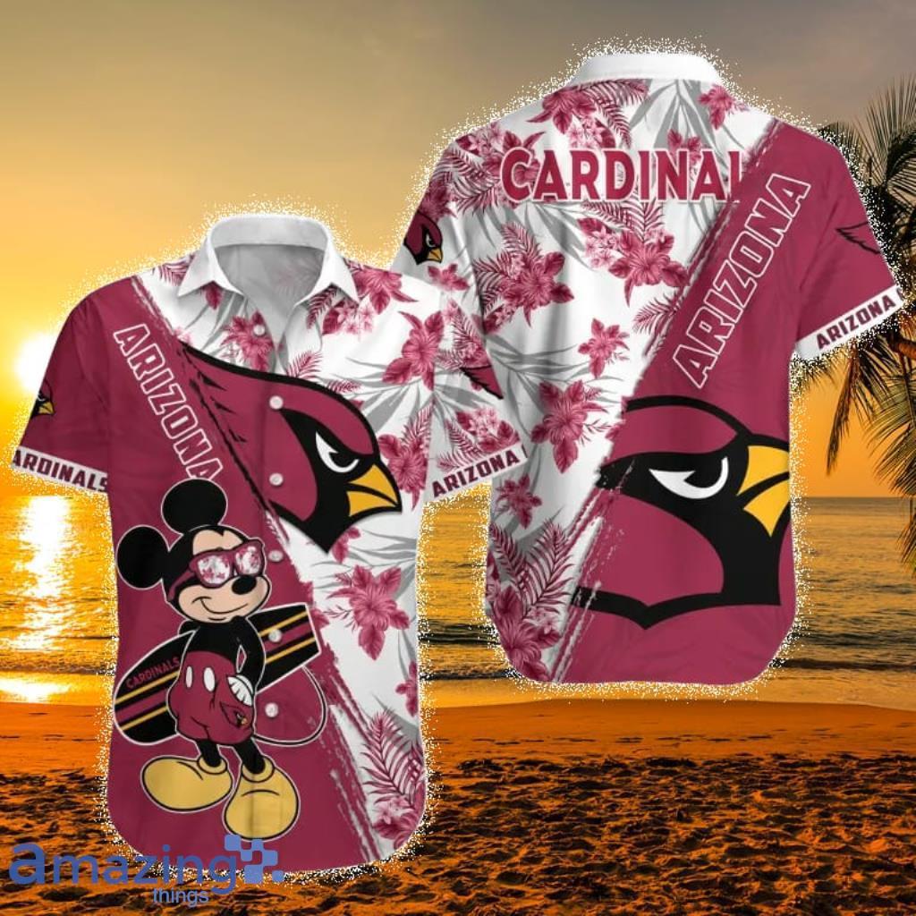 NFL Arizona Cardinals Tropical Aloha Hawaiian Shirts Gift For Men