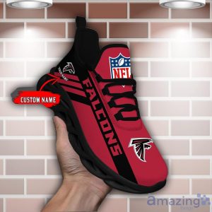 NFL Atlanta Falcons Running Sneakers Custom Name Cool Gift Max Soul Shoes Product Photo 2