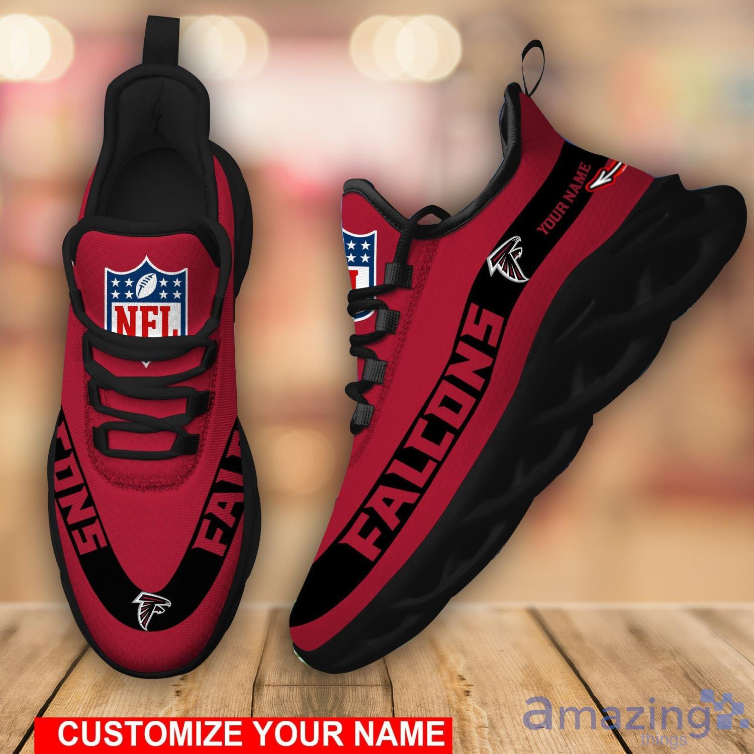 Custom Name NFL Teams Atlanta Falcons Max Soul Shoes Special Gift -  YesItCustom