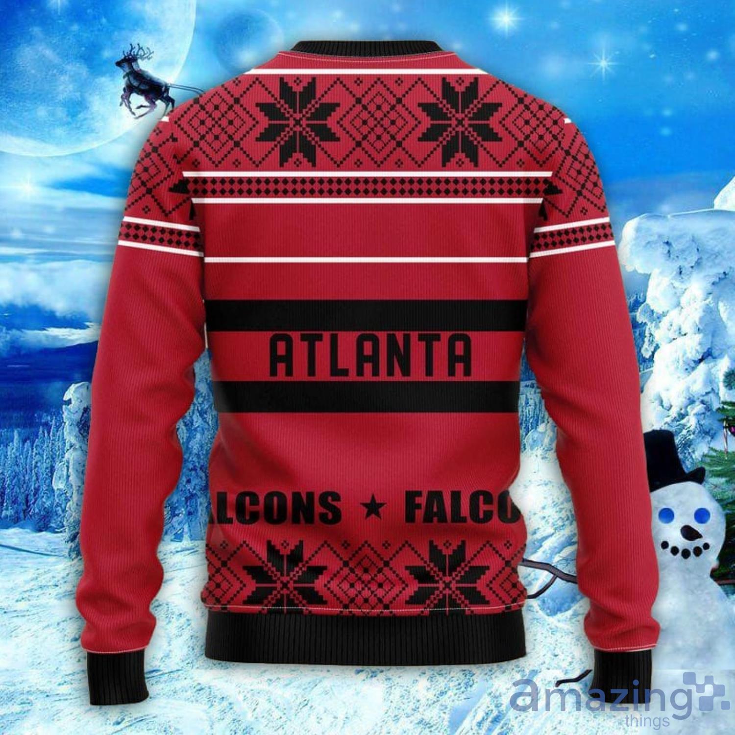 NFL Atlanta Falcons Sweater All Over Print Christmas Ugly Sweater Christmas Gift For Fans image NFL Atlanta Falcons Sweater All Over Print Christmas Ugly Sweater Christmas Gift For Fans Product Photo 2