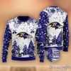 NFL Baltimore Ravens Special Forest Design Christmas Ugly Sweater Christmas Gift