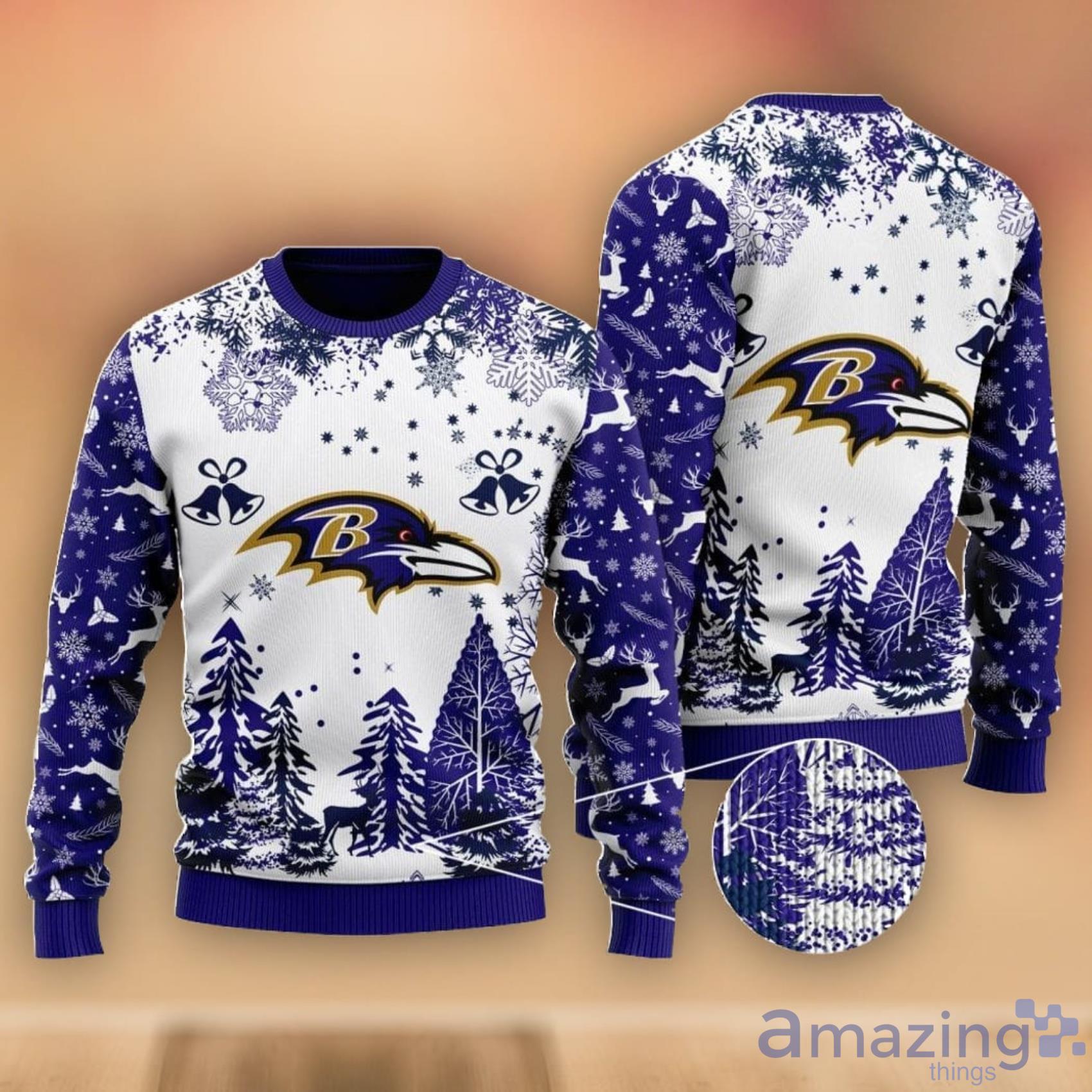 Baltimore Ravens Cute Snoopy Football Helmet Ugly Christmas Sweater -  Freedomdesign