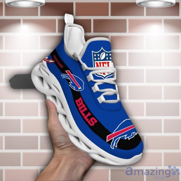 Buffalo Bills Logo Torn Running Sneaker Max Soul Shoes Gift For