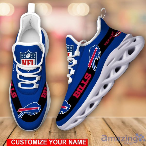 Buffalo Bills Custom Name Sneakers Max Soul Shoes Sport Shoes For