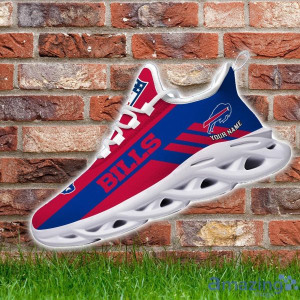 Buffalo Bills Custom Name NFL Max Soul Shoes Chunky Sneakers Gift