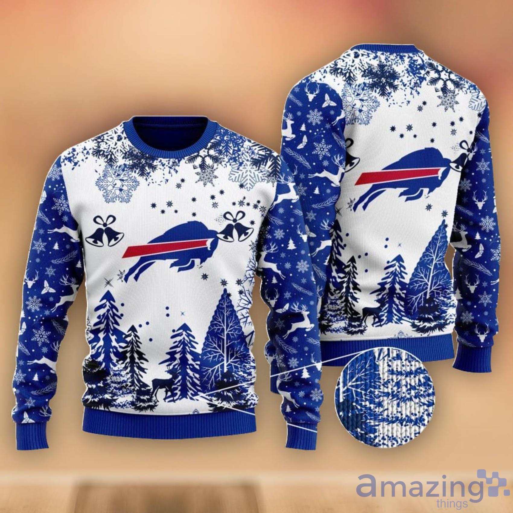 Buffalo Bills Nfl Ugly Sweatshirt Christmas 3D Hoodie Dress