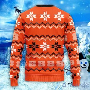 NFL Cincinnati Bengals Sweater All Over Print Christmas Ugly Sweater Snowflake Pattern Christmas Gift Product Photo 2