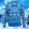 NFL Detroit Lions Sweater All Over Print Christmas Ugly Sweater Snowflake Pattern Christmas Gift