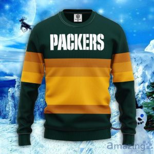 NFL Green Bay Packers Sweater All Over Print Christmas Ugly Sweater Product Photo 1