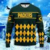 NFL Green Bay Packers Sweater All Over Print Christmas Ugly SweaterChristmas Gift Caro Pattern