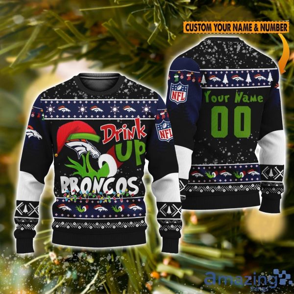 NFL, Sweaters, Denver Broncos Ugly Christmas Sweater