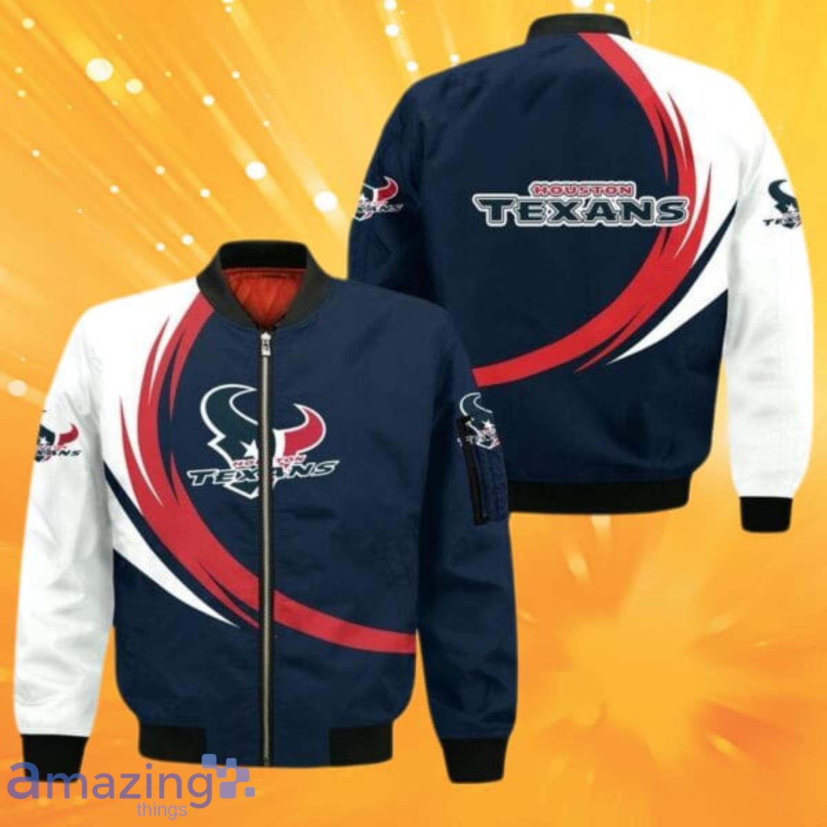 Tennessee Titans Navy Blue Varsity Bomber Jacket