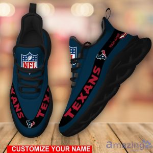 NFL Houston Texans Running Sneakers Custom Name Cool Gift Max Soul Sneakers image NFL Houston Texans Running Sneakers Custom Name Cool Gift Max Soul Sneakers Product Photo 4