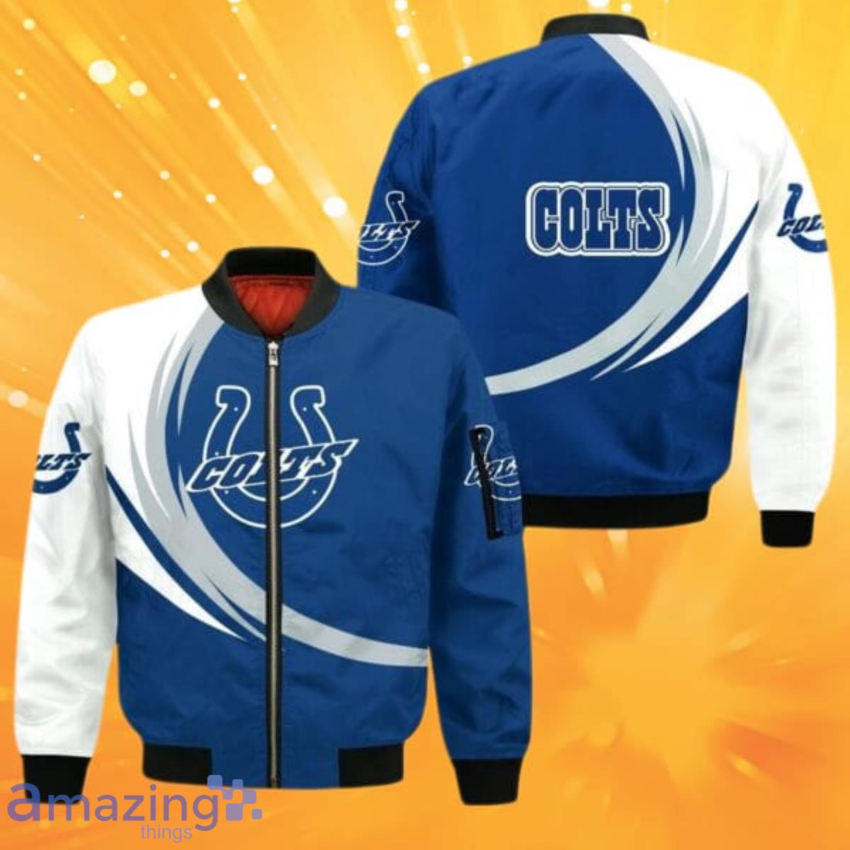 Indianapolis Colts NFL Bomber Jacket Best Gift For Fans