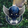 NFL Indianapolis Colts Skull Christmas Ornament