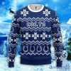 NFL Indianapolis Colts Sweater All Over Print Christmas Ugly Sweater Snowflake Pattern Christmas Gift