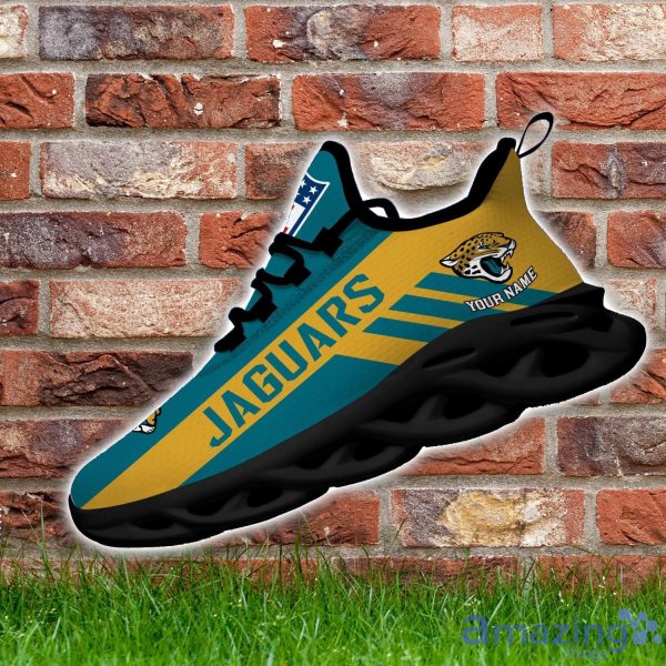 Jacksonville Jaguars NFL Fire Ball Full Print AOP Print Max Soul Shoes -  YesItCustom