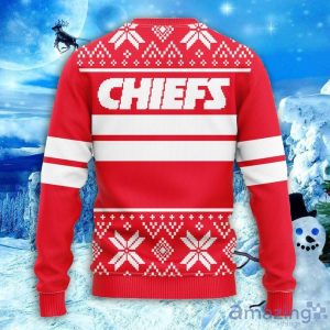 NFL Kansas City Chiefs Sweater All Over Print Christmas Ugly Sweater Product Photo 2
