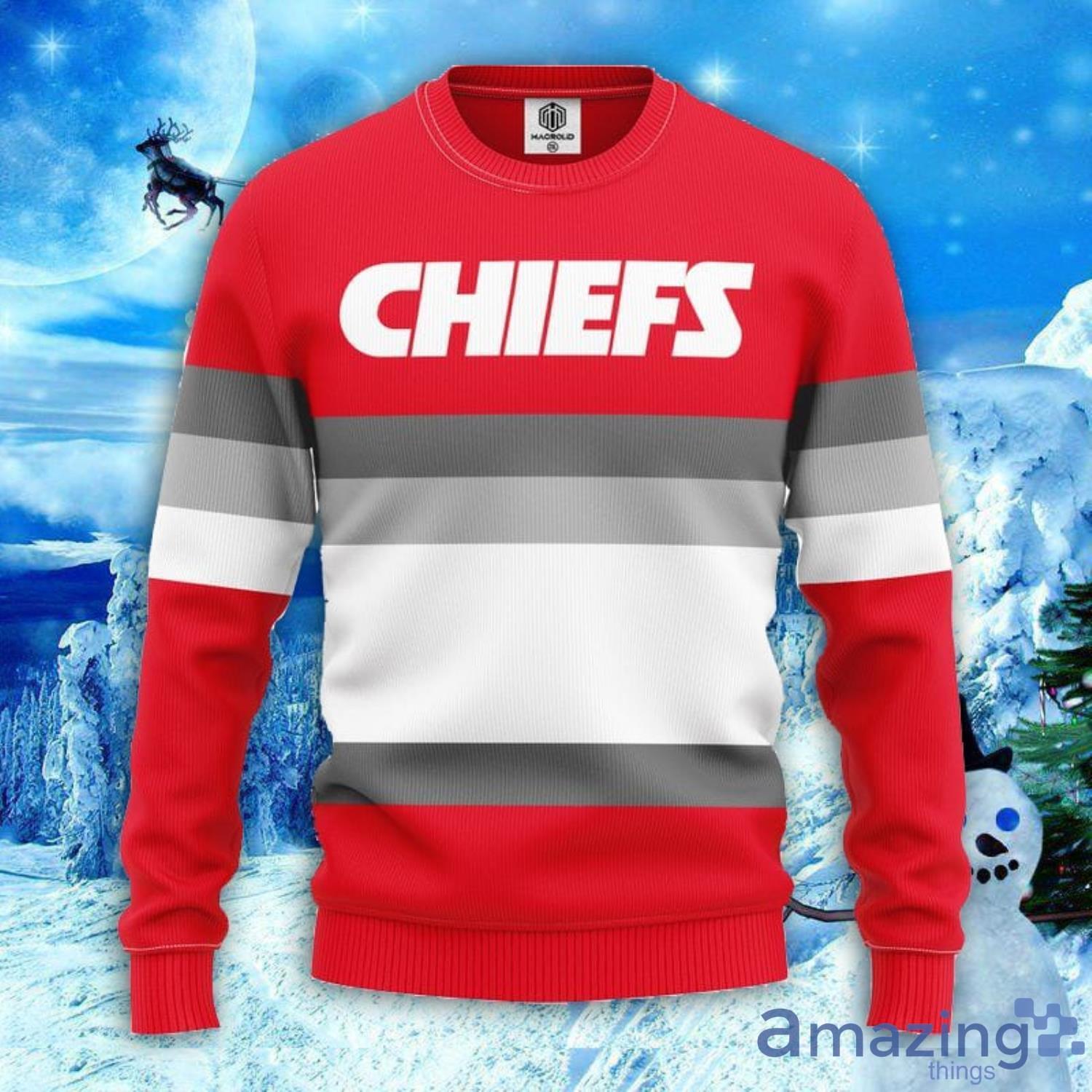 KC Chiefs Ugly Sweater - Shop Graphic Designed T-Shirt And Apparel