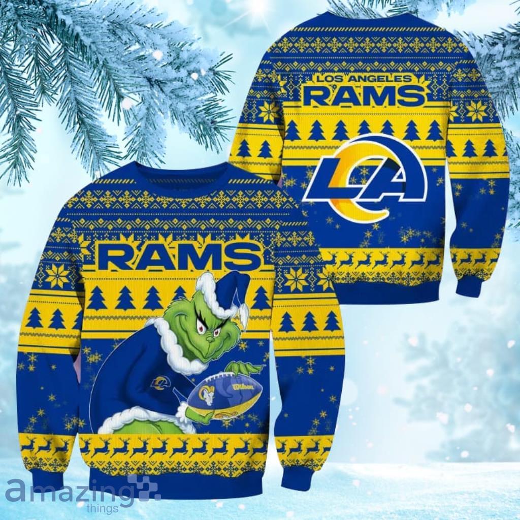 NFL Fans Los Angeles Rams Snoopy Dog Logo Ugly Christmas Sweater For Men  And Women - Freedomdesign