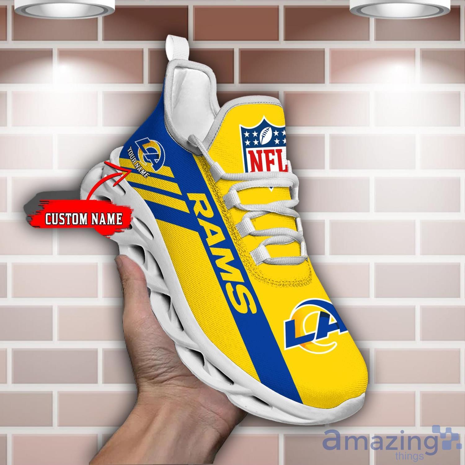 La sales rams sneakers