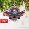 NFL Minnesota Vikings Personalized Christmas Ornament American US Eagle