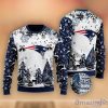 NFL New England Patriots Special Forest Design Christmas Ugly Sweater Christmas Gift