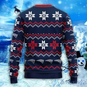 NFL New England Patriots Sweater All Over Print Christmas Ugly Sweater Snowflake Pattern Christmas Gift Product Photo 2