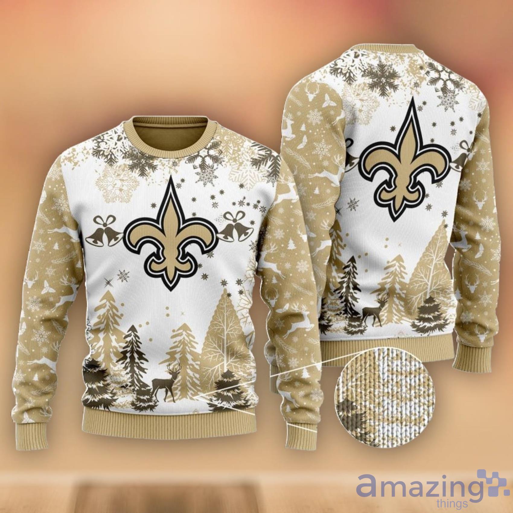 Christmas Gift New Orleans Saints Ugly Christmas Sweater Sport Gift For Fans