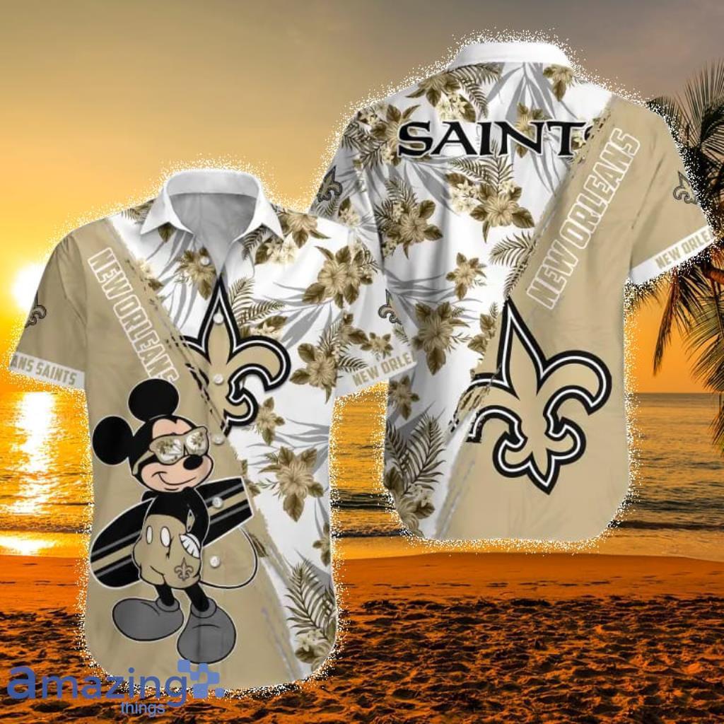 Saints Hawaiian Shirt New Orleans Saints Mens Aloha Tropical Best Hawaiian  Shirts - Upfamilie Gifts Store