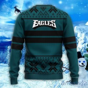 NFL Philadelphia Eagles Sweater All Over Print Christmas Ugly Sweater Product Photo 2