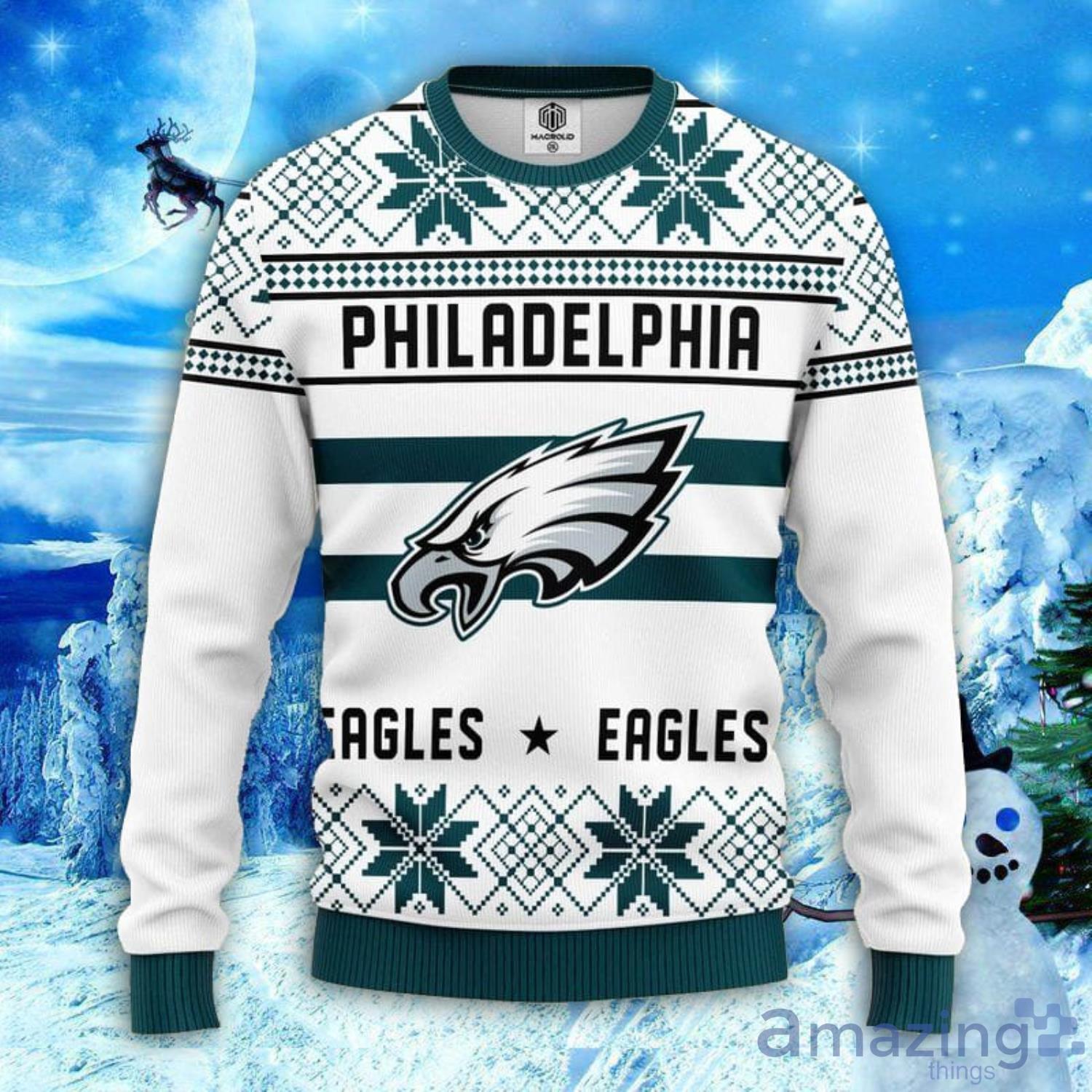 Ugly 2024 sweater eagles