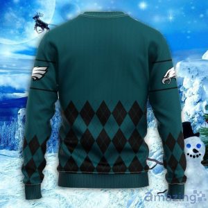 NFL Philadelphia Eagles Sweater All Over Print Christmas Ugly SweaterChristmas Gift Caro Pattern Product Photo 2