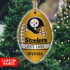 NFL Pittsburgh Steelers Custom Name Christmas Ornament