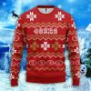 NFL San Francisco 49ers Sweater All Over Print Christmas Ugly Sweater Snowflake Pattern Christmas Gift