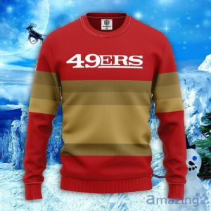 NFL San Francisco 49ers Sweater All Over Print Christmas Ugly SweaterChristmas Gift Product Photo 1