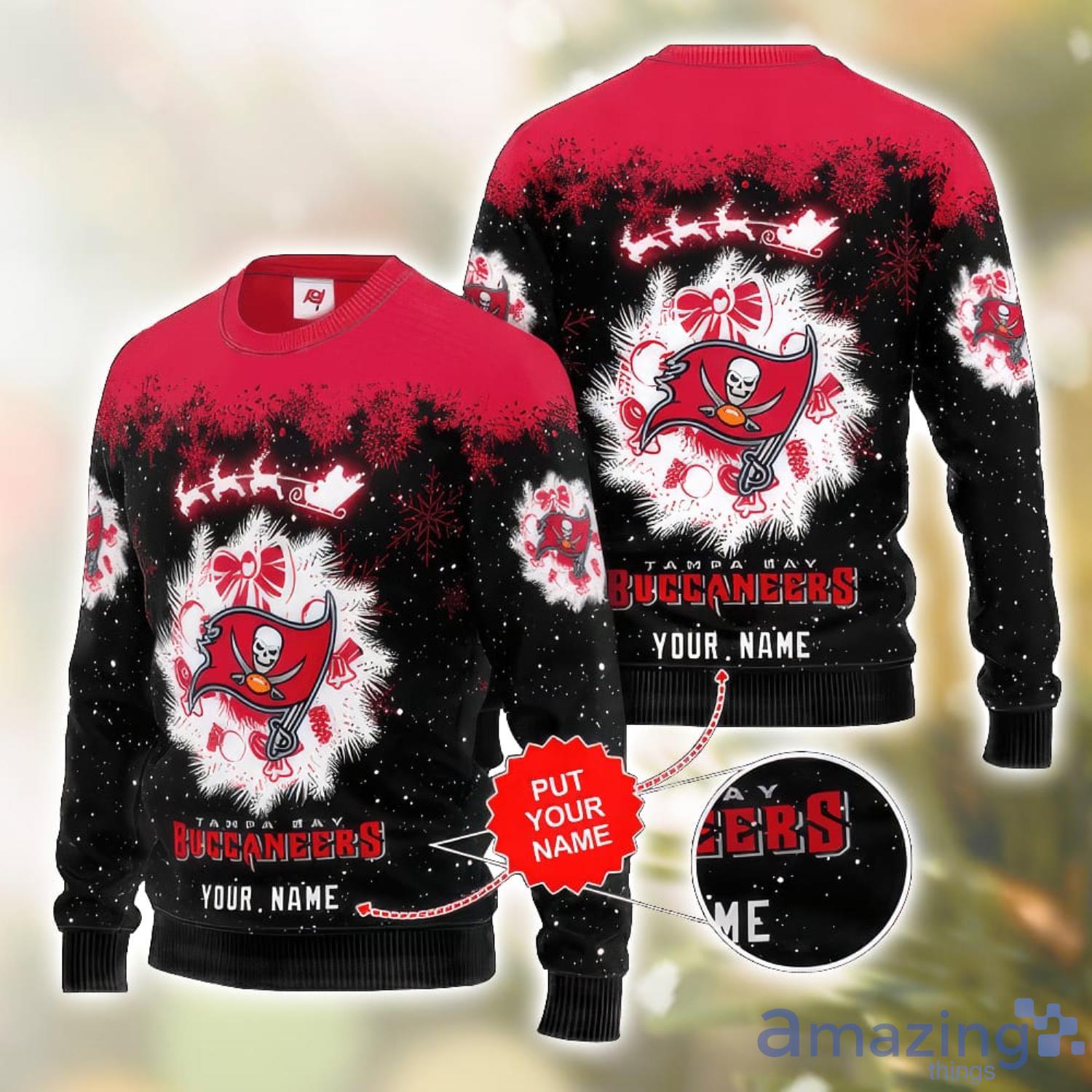 NFL Tampa Bay Buccaneers Christmas 3D Myrrh Knitted Sweater For Men And  Women - YesItCustom