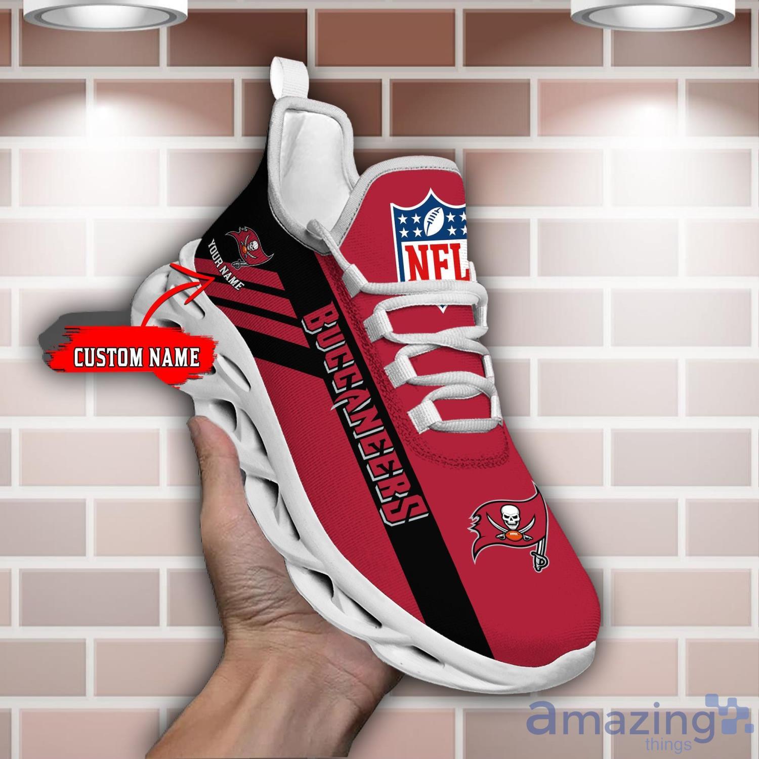 Tampa Bay Buccaneers CUSTOM Nike Air Force Shoes -  Worldwide  Shipping