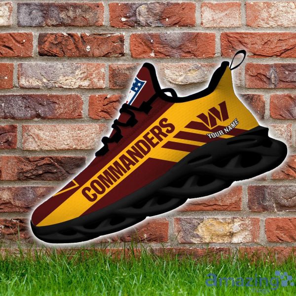 Washington Redskins NFL Fire Ball Max Soul Sneakers Shoes - Banantees